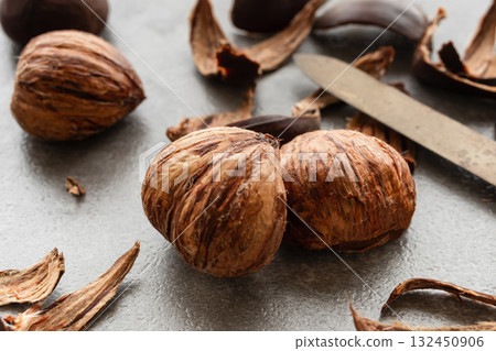 栗子剝皮、鬼川、澀川 132450906