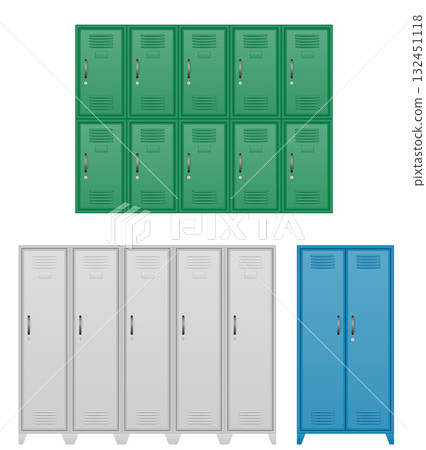 metal lockers for storing personal belongings cartoon stock vector illustration metal lockers for storing personal belongings cartoon stock vector illustration 132451118