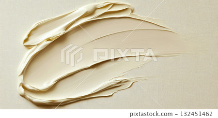 Gentle Buttercream with a Slight Texture Creating a Warm and Soft Background 132451462