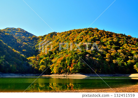 奧日光初秋 西之湖紅葉 132451559