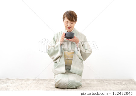 Tea ceremony, Matcha, Kimono Tea ceremony, Matcha, Kimono 132452045