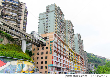中國重慶的風景非常美麗 中國重慶的風景非常美麗 132452557