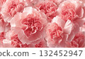 淡粉紅色康乃馨背景 132452947