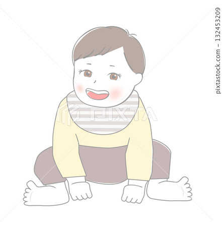 坐著的嬰兒 坐著的嬰兒 132453209
