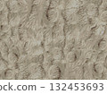 Fluffy greige blanket texture material 132453693