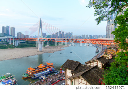 中國重慶的風景非常美麗 132453971