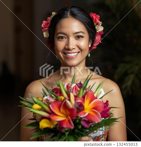 美麗的女人肖像 132455013