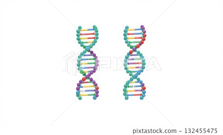 DNA Transcription Process with RNA Polymerase 132455475