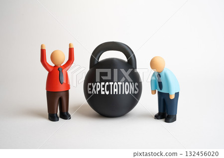 The employee does not meet the expectations of management. Poor performance, disappointment, and workplace frustration. Human resources management and staff evaluation concept The employee does not meet the expectations of management. Poor performance, disappointment, and workplace frustration. Human resources management and staff evaluation concept 132456020