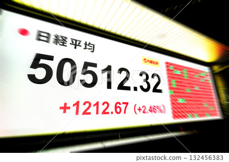 Tokyo Cityscape in Japan surpasses 50,000 yen for the first time - 50,512 yen 32 sen stock price/closing price. TOPIX also hits new high on the 27th Tokyo Cityscape in Japan surpasses 50,000 yen for the first time - 50,512 yen 32 sen stock price/closing price. TOPIX also hits new high on the 27th 132456383