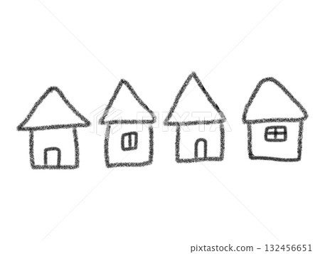 Pencil drawing style illustration 132456651