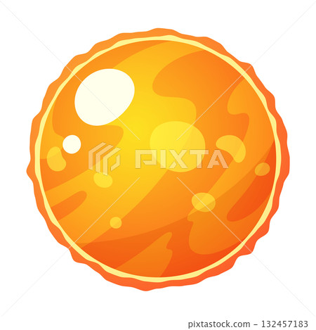 恆星太陽的可愛插圖 132457183