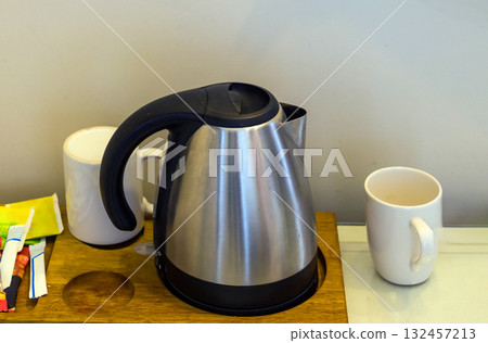 Cattle with cup on table Cattle with cup on table 132457213