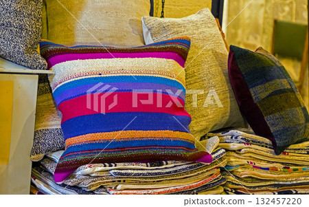 Pillows and blankets outside Pillows and blankets outside 132457220
