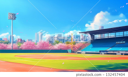 一個棒球場 132457404