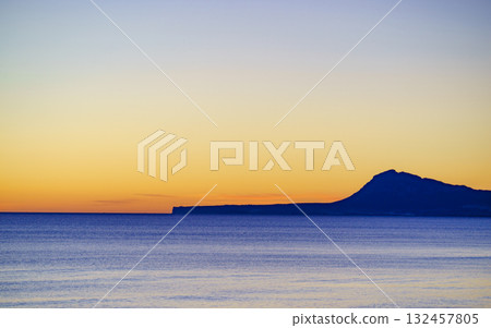 Sunrise over sea 132457805