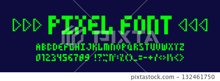 simple color letters. 132461750
