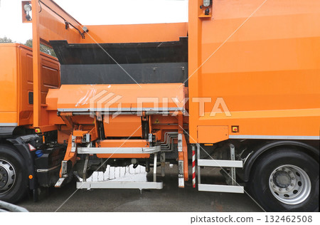 Garbage collection truck Garbage collection truck 132462508