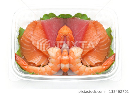 Japanese sashimi packet 132462701