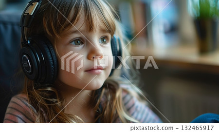 A collection of audiobooks and listening stations cater to children who prefer to listen to stories instead of reading 132465917
