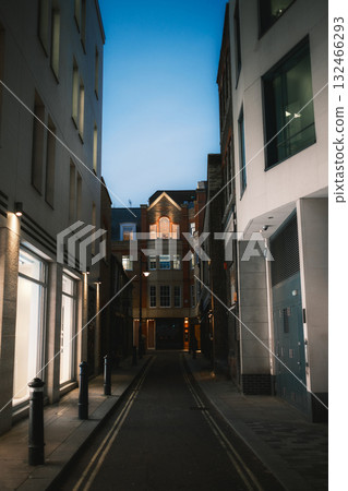 Evening Coming In The Streets Of London Evening Coming In The Streets Of London 132466293