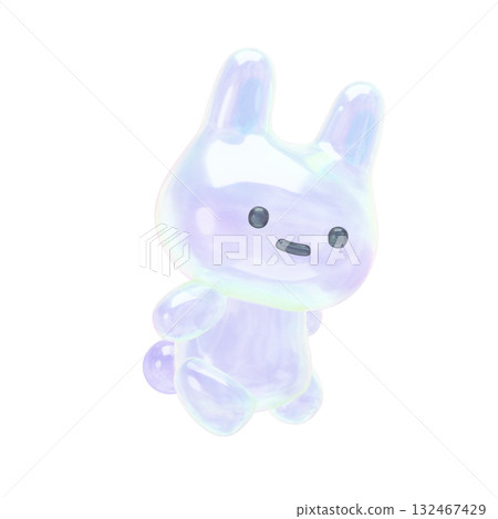 PuniPuni Dreamy 3D Rabbit Icon 132467429
