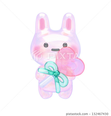 PuniPuni夢幻3D兔子圖標 132467430