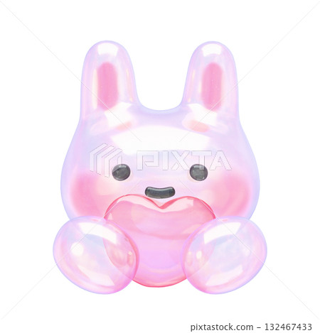 PuniPuni夢幻3D兔子圖標 132467433