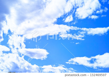 Blue sky and cloud image Blue sky and cloud image 132469507