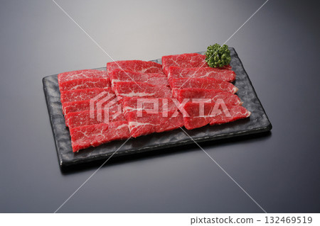 Japanese Black Beef Belly for Yakiniku Japanese Black Beef Belly for Yakiniku 132469519