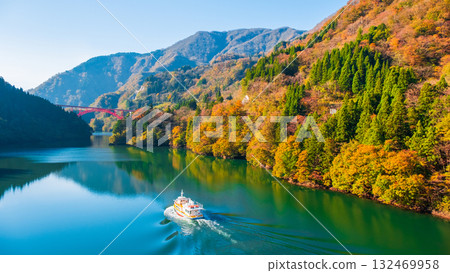 Shogawa Gorge (Autumn) Shogawa Gorge (Autumn) 132469958