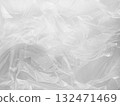 Plastic White Bag Wrap Film Grunge Overlay Effect Background Mockup Foil Pack Design Wrnkle Abstract Grey Texture Pattern Element Clear Polyethylene Wrapper Pattern Material Layer Surface Template. 132471469