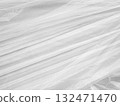 Plastic White Bag Wrap Film Grunge Overlay Effect Background Mockup Foil Pack Design Wrnkle Abstract Grey Texture Pattern Element Clear Polyethylene Wrapper Pattern Material Layer Surface Template. 132471470