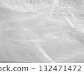 Plastic White Bag Wrap Film Grunge Overlay Effect Background Mockup Foil Pack Design Wrnkle Abstract Grey Texture Pattern Element Clear Polyethylene Wrapper Pattern Material Layer Surface Template. 132471472
