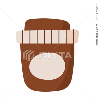 Natural cleansing cosmetic lotion jar, eco antiaging skin care product tube, isolated moisturizing beauty cream bottle, trendy minimal hygiene shampoo pack, vector illustration. 132474065