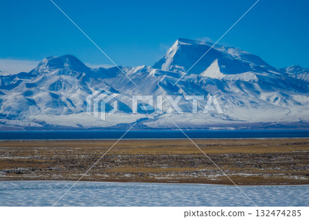 Mount Namu Na'ni Peak landscape in tibet, China Mount Namu Na'ni Peak landscape in tibet, China 132474285