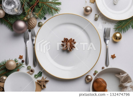 盤子上的茶圖像 盤子上的茶圖像 132474796