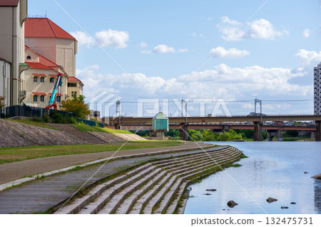 Hankyu Railway Imazu Line Railway Bridge 132475731