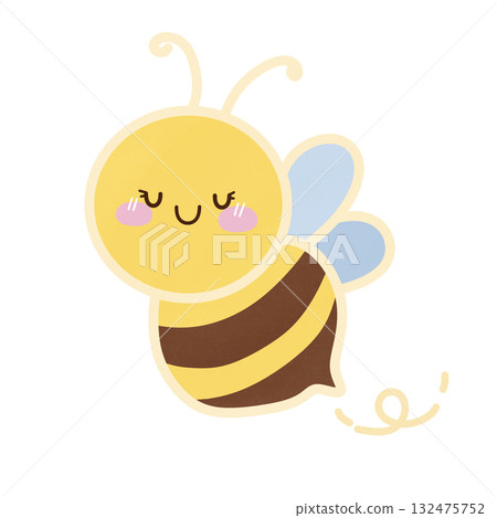 Cute bee 132475752