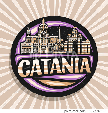 Vector logo for Catania 132476198