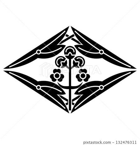 This is the family crest of the Nagato family. 132476311