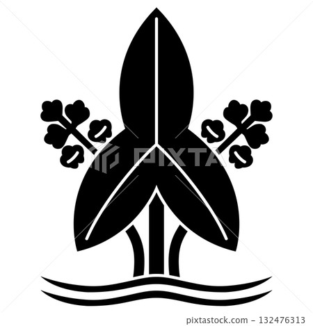 The Mizuno family crest is the sedge crest. It is the family crest of Mizuno Nobumoto and Mizuno Katsunari. The Mizuno family crest is the sedge crest. It is the family crest of Mizuno Nobumoto and Mizuno Katsunari. 132476313