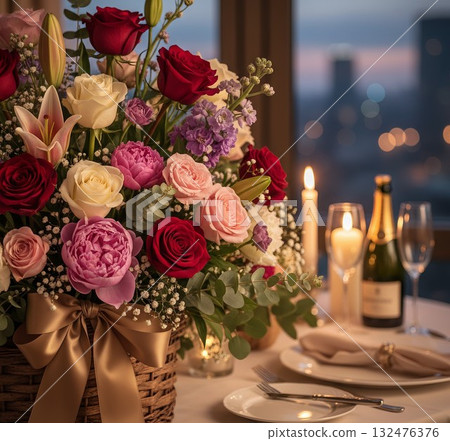 用鮮花的風景 用鮮花的風景 132476376