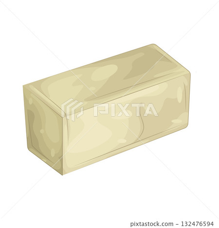 Illustration of butter 132476594
