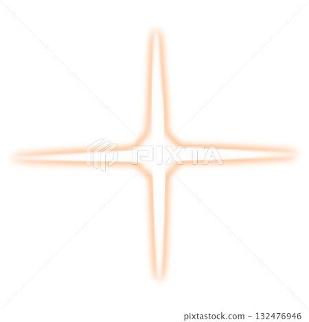 橙色燈光效果 132476946