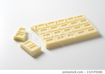 白巧克力 圖片 132476986