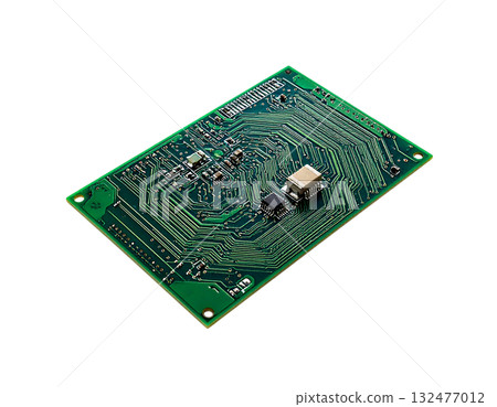 Precision electronic circuit board | No background, transparent PNG, copy space Precision electronic circuit board | No background, transparent PNG, copy space 132477012