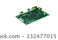 Precision electronic circuit board | No background, transparent PNG, copy space 132477015