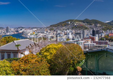 Nagasaki City, Nagasaki Prefecture: Sloping streets Nagasaki City, Nagasaki Prefecture: Sloping streets 132477368