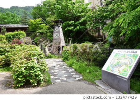 Nikko City Kawaji Onsen: Walking path along the Oga River and fresh greenery at Kawaji Fureai Park Nikko City Kawaji Onsen: Walking path along the Oga River and fresh greenery at Kawaji Fureai Park 132477429